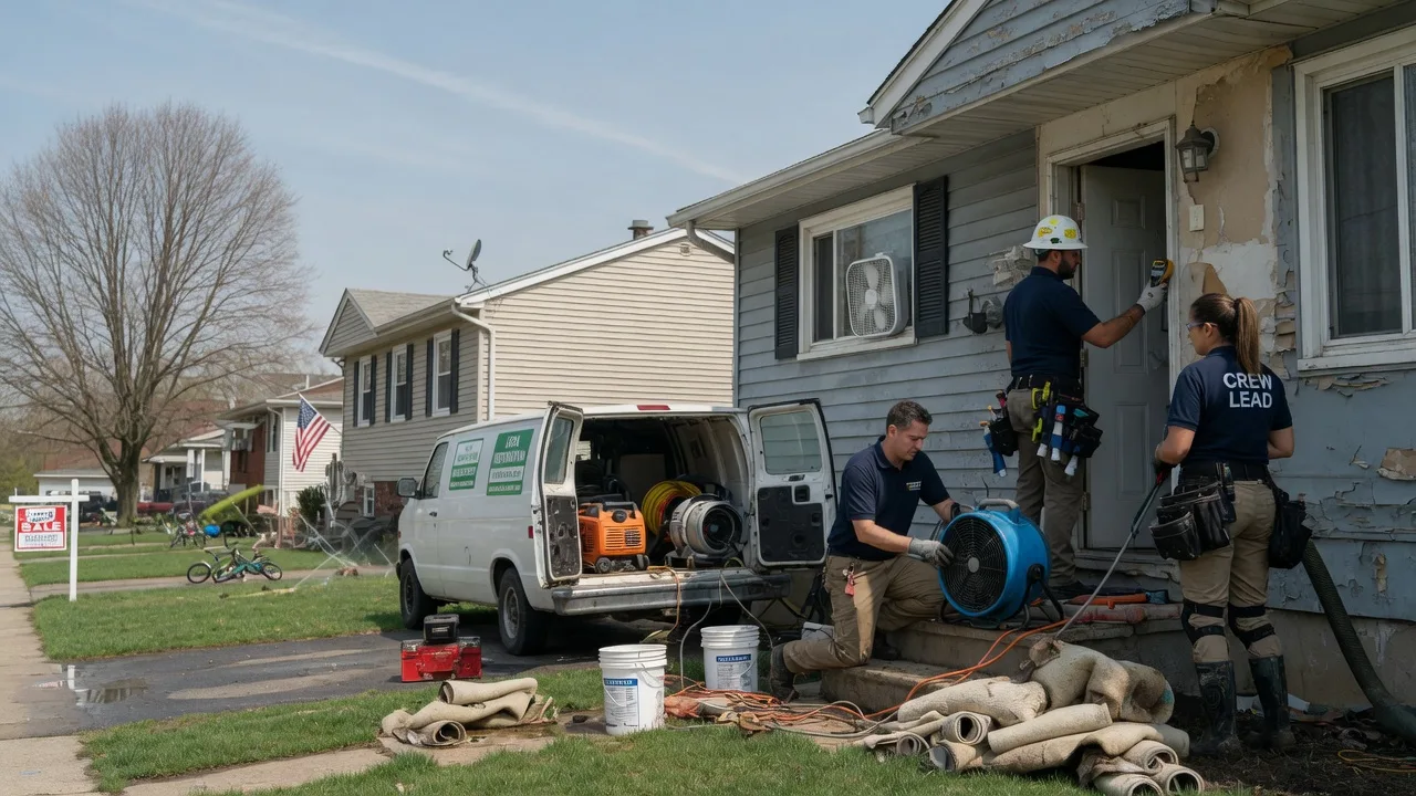Flood Cleanup in Lewiston, MN near me