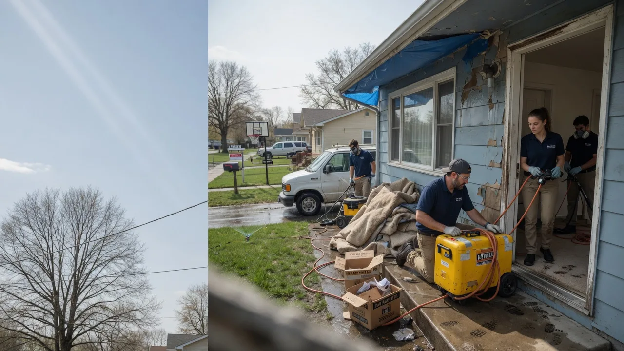 Basement Flood Cleanup in Lewiston, MN near me